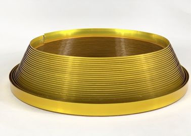 Marque déposée en aluminium en plastique de couleur d'alphabet de KFC 3D de plastique de chapeau d'or d'équilibre faisant le matériel