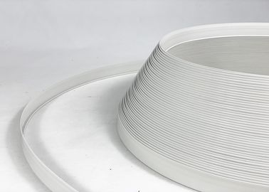 Chapeau blanc d'équilibre de plastique de couleur de lettre de la Manche résistance à la corrosion d'opération facile de 3/4 pouce bonne