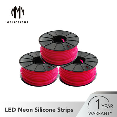 50 épaisseur Rose Red du mètre 12mm 5050 SMD LED Flex Strip au néon