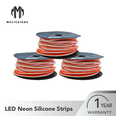 Imperméabilisez 50 la bande au néon du silicone orange LED du mètre 220V