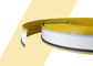 Catégorie en aluminium A de chapeau d'équilibre de peinture jaune de couleur avec un côté latéral de retour de bord