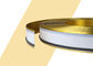 L'extrusion en aluminium durable de Channelume forme la peinture de couleur d'or balayée 0,5 par millimètres