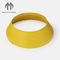 Imperméabilisez le chapeau en plastique d'équilibre de couleur de 3/4 pouce de la Manche de longueur jaune de la lettre 35m