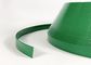 Chapeau en plastique de recourbement facile d'équilibre de signe de couleur verte 45 mètres résistant au changement de climat