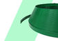 Couleur 100% verte d'équilibre de Vierge de largeur en plastique du chapeau 2.0CM pour le signe extérieur du marché