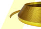 Chapeau en plastique 2,0 cm 3/4&quot; d'équilibre de couleur d'or type signe de Jwelite de pouce de lettre de 3D